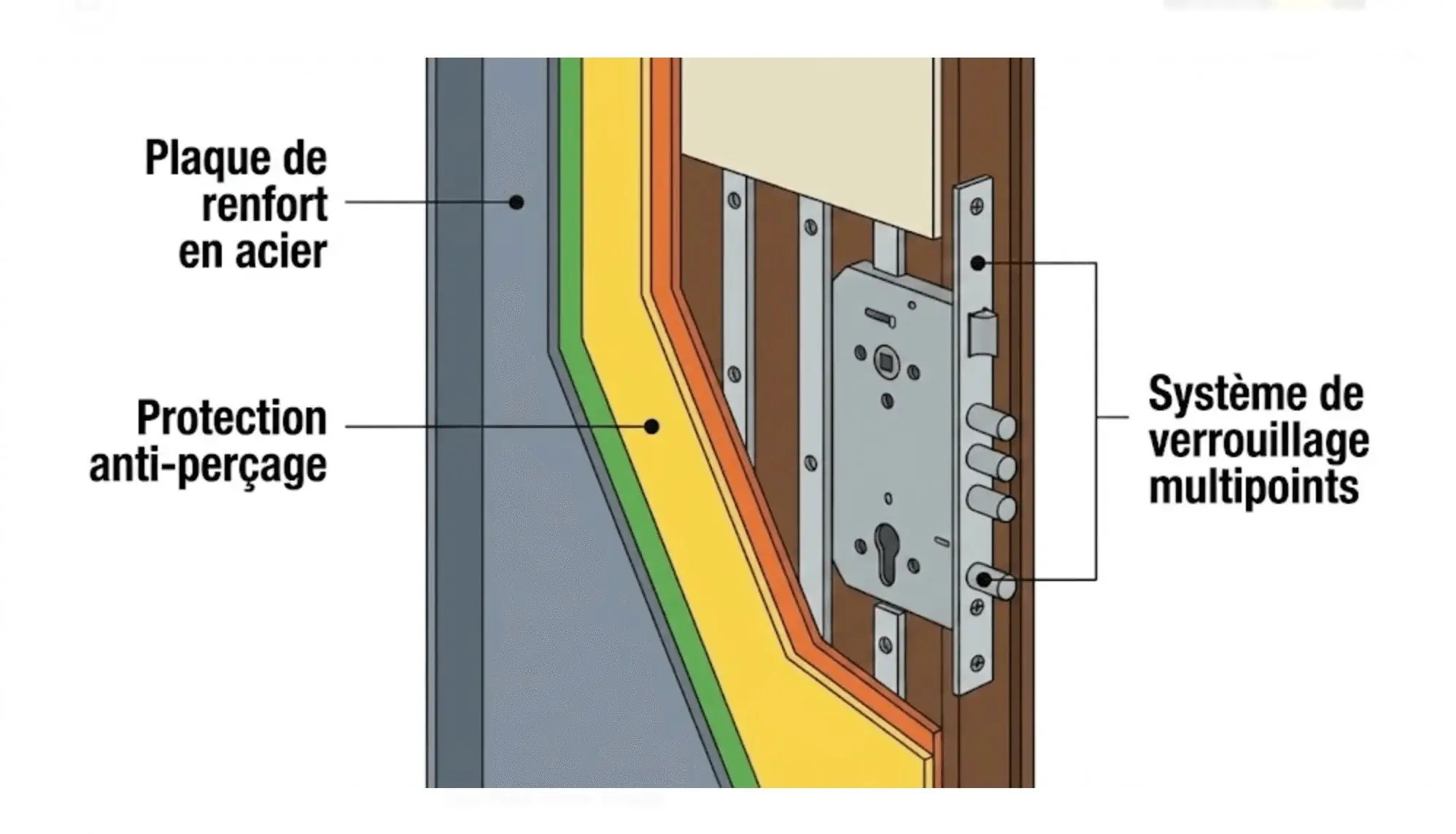 Serrurier Roanne blindage porte